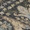 Homeroots 8' Black Green And Brown Round Floral Washable Indoor Outdoor Area Rug 605273 - alternate 3