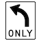 Sign Solutions Usa Traffic Sign, 24 in Width, Aluminum Sign, Vertical Rectangle DUS06DWT2430R3-5L - alternate 1