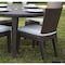Hospitality Rattan Patio Soho Side chair with Cushion 903-3304-JBP-S-CUSH - alternate 2