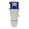 Walther-Werke Pin and Sleeve Plug, 30A, 3Ã¸Y 120/208 or 230, 3 Phase, 3 Pole, Blue, NEMA Not Rated 230509 - alternate 1