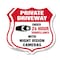 Signmission Private Driveway Shield Sign Under 24 Ho, 12 inch X 12 inch, Plastic Sign, 2PK SHI-P-2PACK-12-437 - alternate 1
