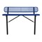 Leisure Craft Bench/Back, Ingroud Mount, 6ft., Navy B6WBIG-NAVY - alternate 1