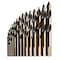 Knkut 15 Piece Mechanics Length Step Point Drill Bit Set 1/16 In.-1/2 In. By 32Nds 15KK10 - alternate 1