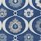 Homeroots 3' X 5' Navy Blue And Ivory Medallion Washable Indoor Outdoor Area Rug 589626 - alternate 4
