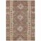 Homeroots 8' X 10' Brown Geometric Washable Indoor Outdoor Area Rug 607431 - alternate 3