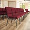 Flash Furniture Red Fabric Church Chair, PK4 4-FD-CH02185-SV-RED-BAS-GG - alternate 5