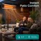 Serenelife Infrared Patio Heater, Electric Patio Heater for Indoor/Outdoor Use, Portable Stand Heater with SLOHT40 - alternate 2