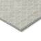 Homeroots 3' X 5' Beige And Ivory Geometric Washable Indoor Outdoor Area Rug 596159 - alternate 3