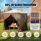 Vevor Pop Up Gazebo Tent Pop-Up Screen Tent 4 Sided Canopy Sun Shelter Brown FY-001 - alternate 6