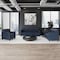 Flash Furniture HERCULES Diplomat Series Reception Set in Navy LeatherSoft BT-827-SET-NVY-GG - alternate 4
