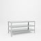 Pucel Extra Heavy Duty Tool Stand, 3 Shelves, 72 in W x 36 in H x 34 in D, Gray HS-3472-3 - alternate 1