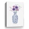 Homeroots 24" x 16" Blue and White Life Floral Vase Canvas Wall Art 399087 - alternate 2