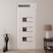 Vdomdoors Front Exterior Prehung Metal-Plastic Door, Manux 8933 White Silk, Top Sidelite Transom, Office Comm MANUX8933EXD-WS-W32xH80+14-LH - alternate 3