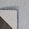 Homeroots 6' Ivory And Blue Square Geometric Indoor Outdoor Area Rug 552356 - alternate 5
