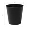 Happimess Remi Modern Classic Textured Steel 2 Gal Waste Bin, Matte Black, 2PK HPM1112A-SET2 - alternate 3