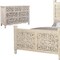 Homeroots Three Piece White Solid Wood Bedroom Set 636277 - alternate 4