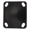 Vestil Polyurethane Rigid Caster 4 In. Diameter x 2 In. Width 594 Lb. Capacity Orange/Black CST-BN-4X2PUP-R - alternate 5