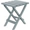 Camco TABLE, ADIRONDACK STYLE, QUICK-FOLDING, PLASTIC, SM, GRAY 51682 - alternate 1