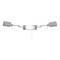 Jonathan Y Arlo 54" 2-Light Farmhouse Industrial Double Swing Arm Iron LED Wall Sconce w/Pull-Chain USB Chargin JYL6016B - alternate 6