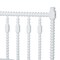 Baxton Studio Denita Bedroom Set, White, Full 271-14734-14743-14739-14739-ZORO - alternate 4