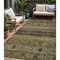 Homeroots 5' X 8' Gray Gold And Brown Medallion Washable Indoor Outdoor Area Rug 615903 - alternate 1