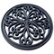 Amerihome AmeriHome4 Piece 12 inch Round Rubber Scrollwork Step Mat Set RMRS124 - alternate 2