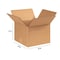 Zoro Select 8 in x 8 in x 6 in Shipping Box, Kraft, Corrugate, Single Wall, 32 ECT 11K611 - alternate 2