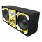Deejay Led Loaded Box w/Two Despacito Heavy Duty 10-in Woofers One Horn and w/Two Bullet Tweeters YELLOW TBH10YELLOW - alternate 2