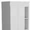 Homeroots 24" White Wood Freestanding Bathroom Vanity With White Sink 543623 - alternate 4
