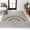 Jonathan Y Minha Rainbow Dot Modern Machine-Washable Gray/Ivory/Yellow 8 ft. x 10 ft. Area Rug KDW102A-8 - alternate 3