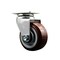 Service Caster 4 Inch Poly on Polyolefin Wheel Swivel Caster with Ball Bearing SCC-20S420-PPUB - alternate 1