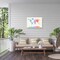 Trademark Fine Art Outdoor Canvas Art - Michael Tompsett 'Watercolor Political World Map' Wall Art for Patios, Gardens MT0880-OC3047WR - alternate 4