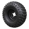 Antego 22x11.00-10 with 10x7 Matte Black Wheels for Golf Cart Single A107010130422110010 - alternate 5