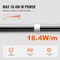 Vevor Self-Regulating Pipe Heating Cable 5W/ft w/ Built-in Thermostat 60 Feet 5MLTV1-60 - alternate 5