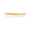 Homeroots 10in Gold And Off White Cast Iron Oval Boat Shaped Tray 634798 - alternate 1