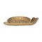 Homeroots 7in Antiqued Gold Cast Iron Snail Trinket Tray 634799 - alternate 3