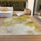 Homeroots 3' X 5' Gold Beige And Wheat Abstract Washable Indoor Outdoor Area Rug 577709 - alternate 6
