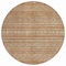 Homeroots 8' Terra Cotta Copper And Gray Round Southwestern Washable Indoor Outdoor Area Rug 615988 - alternate 4