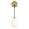 Afx Olivia 14in LED Sconce - Light Antique Brass OLIS0514LAJUDLB - alternate 4