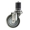 Service Caster 3.5'' SS Thermoplastic Rubber Wheel Swivel 1-1/2'' Expanding Stem Caster SCC-SSEX20S3514-TPRB-112 - alternate 1