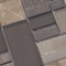 Apollo Tile Brown 11.7 in x 11.7 in Glass, Stone Polished Floor and Wall Mosaic Tile 4.75 sqft/case, 5PK APLCAS88026A - alternate 3