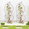 Pure Garden Trellis for Climbing Plants Outdoor Plant Support 2-Pack 44 in Metal Garden Trellis 50-LG1474 - alternate 5