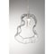 Euf Norah, Pendant, 13", Polished Nickel, Clear Glass 50248-018 - alternate 2