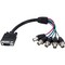 Startech.Com 1 ft Coax HD15 VGA to 5 BNC RGBHV Monitor Cable VGABNCMF1 - alternate 1