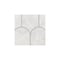 Daltile Eclessia Marble Natural Stone Elongated Fan Mosaic Polished, 9.60 SQFT Per Carton, 10PK M344ELFANMSPL - alternate 4