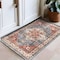 World Rug Gallery Traditional Distressed Washable Non Slip Area Rug 2 ft x 3 ft Multi WR65MULTI2X3 - alternate 1