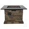 Seasonal Trends Morgan Hill Fire Table, 3412 in W, Square Table 52075 - alternate 2