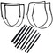 Fairchild Industries Weatherstrip Kit: Door Seals & Belt Weatherstrips  2007-2018, Jeep Wrangler KD3046-12 - alternate 1