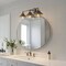 Jonathan Y July 26.5" 3-Light Industrial Farmhouse Metal Vanity Light, Rustic Dark Gray/Brass Gold JYL7428D - alternate 2