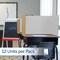 Flipside 18 x 48 Study Carrel White Corrugated Pack of 24 61848-24 - alternate 3